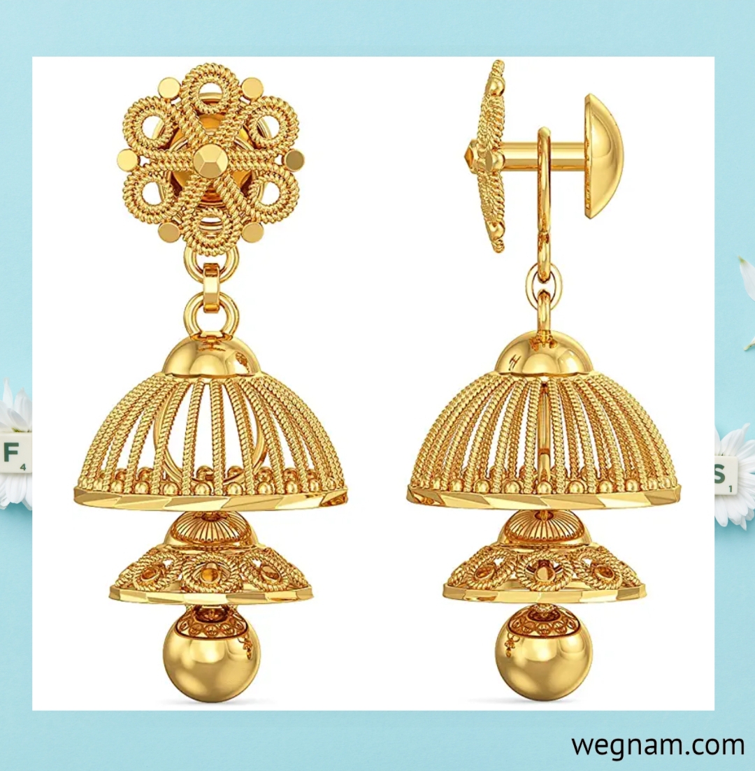 SGI fashion jewelry 18k rose gold plated stud earrings for women | Lazada PH