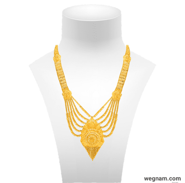 22KT (916) Yellow Gold Turkish Necklace design_gnkd19000633