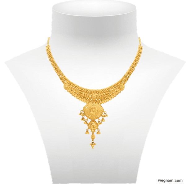 22KT(916) Yellow Turkish Gold design Necklace for Women.