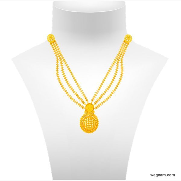 22KT (916) yellow Turkish Gold jewelery Necklace for Women.